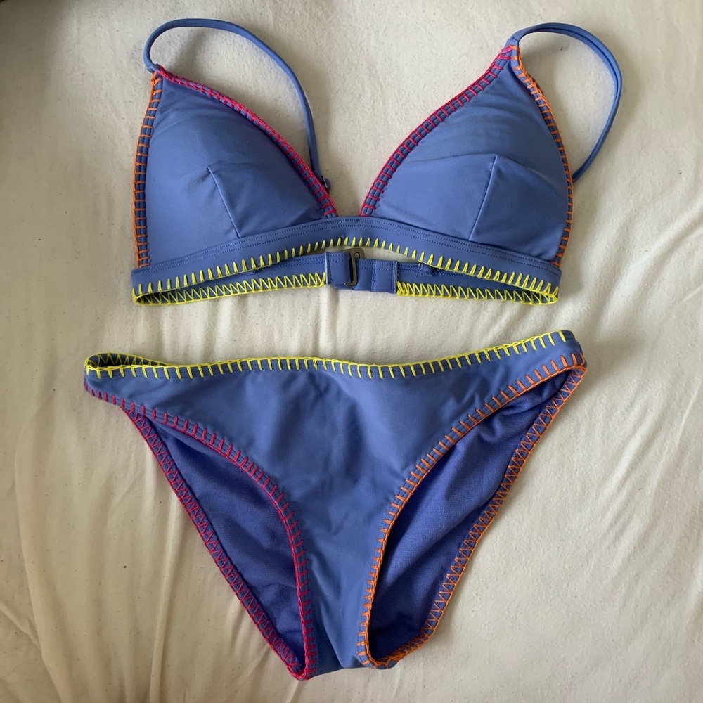 Hollister light blue swimsuit